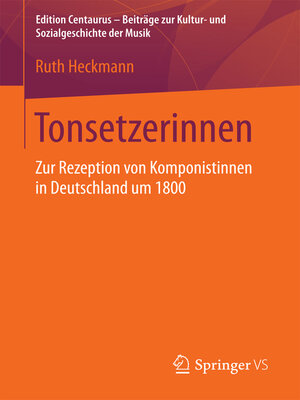 cover image of Tonsetzerinnen